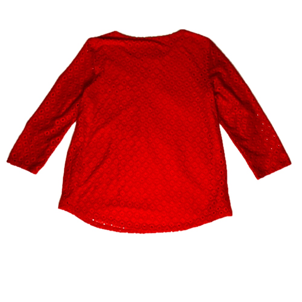 Ruby Rd. Red Tunic Size PM - Picture 3 of 6
